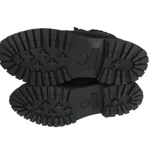 AUTHENTIC Timberland 6 in Premium Shearling Nubuck Women's Ankle Winter Boots - Picture 7 of 10